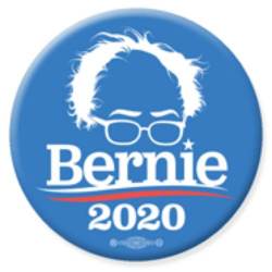 Bernie Sanders 2020 Cartoon - Campaign Button