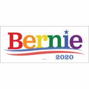 Bernie Sanders President 2020 Rainbow - Bumper Sticker