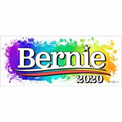 Bernie Sanders For President Rainbow 2020 - Bumper Sticker