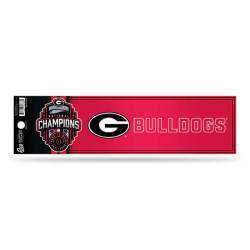 University Of Georgia Bulldogs 2023 National Champions - Bumper Sticker
