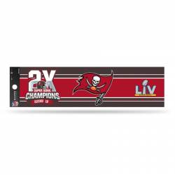 Tampa Bay Buccaneers Two Time Super Bowl Champions - Bumper Sticker