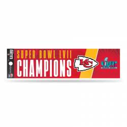 Kansas City Chiefs 2023 Super Bowl LVII Champions - Bumper Sticker