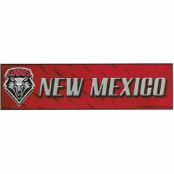 University of New Mexico Lobos  - Bumper Sticker