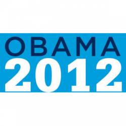 Obama 2012 Blue - Bumper Sticker