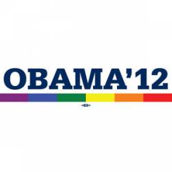 Obama '12 LGBT - Bumper Sticker