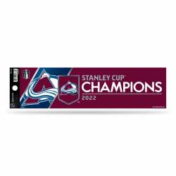 Colorado Avalanche 2022 Stanley Cup Champions - Bumper Sticker