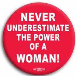 Power of a Woman - Button