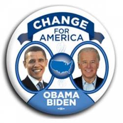 Change for America - Button