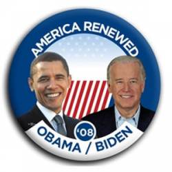 America Renewed - Button