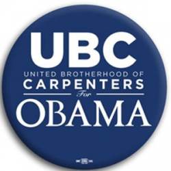UBC for Barack Obama - Button