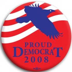 Proud Democrat - Button