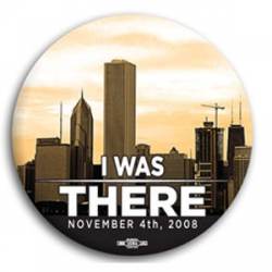 I Was There Skyline - Button