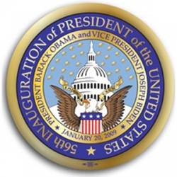 56th Inaugural Seal Obama - Button