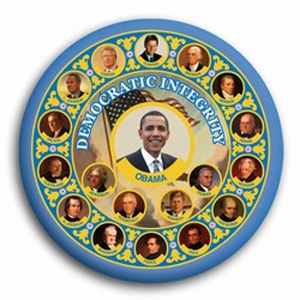 Democratic Integrity Button