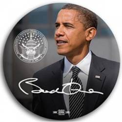 Obama Signature - Button