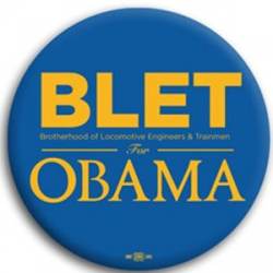 BLET for Barack Obama - Button