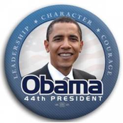 Leadership Obama - Button