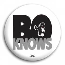 Bo Knows - Button