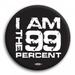 I Am The 99% - Button