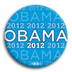 Obama 2012 Infinity - Blue Button