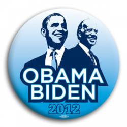 Obama Biden 2012 - Blue Button