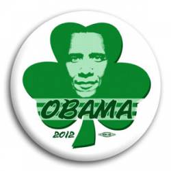 Obama 2012 St. Patrick's Day - Button
