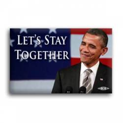 Lets Stay Together - Button