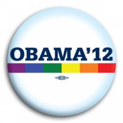 Obama '12 LGBT - Button