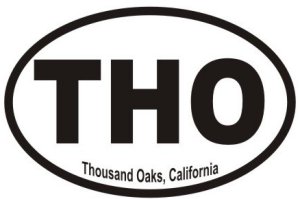 Thousand Oaks California  - Sticker