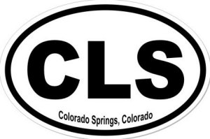 Colorado Springs Colorado - Sticker