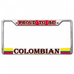 Colombian - License Plate Frame