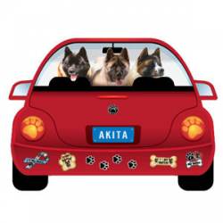 Akita - PupMobile Magnet