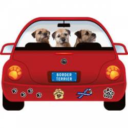 Border Terrier - PupMobile Magnet