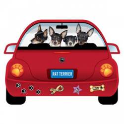 Rat Terrier - PupMobile Magnet