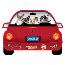 Cardigan - PupMobile Magnet
