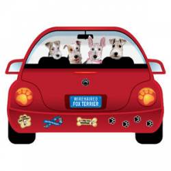 Wirehaired Fox Terrier - PupMobile Magnet