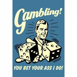 Gambling - Sticker