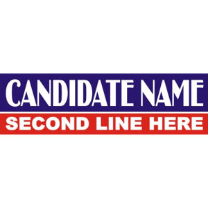 Custom Political Bumper Sticker