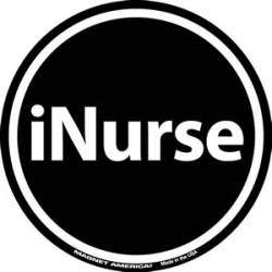 iNurse Nursing - Round Decal