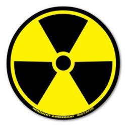 Radioactive Black & Yellow - Sticker