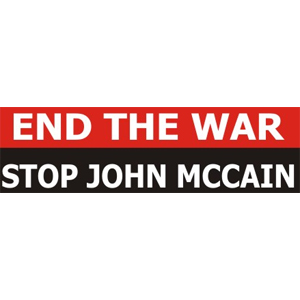 Stop John McCain - Sticker