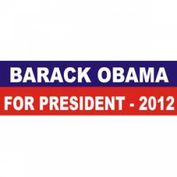 Barack Obama For President - Bumper Sticker