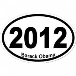 Barack Obama 2012 - Oval Sticker