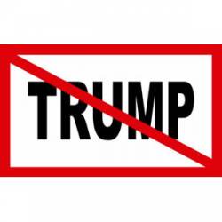 Anti Trump - Rectangle Sticker