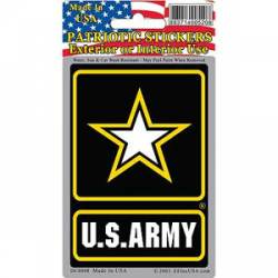 U.S. Army Logo - Prismatic Rectangle Sticker