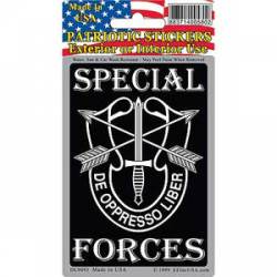 United States Army Special Forces - Prismatic Rectangle Sticker