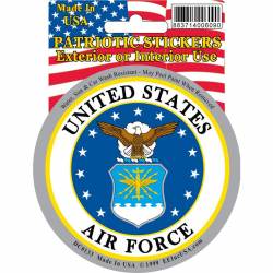 United States Air Force - Round Decal