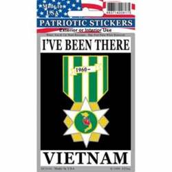 I've Been There Vietnam - Prismatic Rectangle Sticker