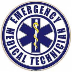 EMT Emergency Medical Technician - Sticker