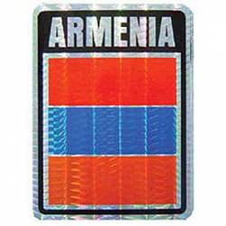 Armenia Flag - Prismatic Rectangle Sticker